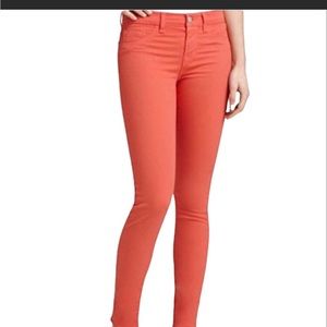 J Brand Skinny Jean Kumquat